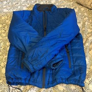 LLBean Blue Puffer Jacket